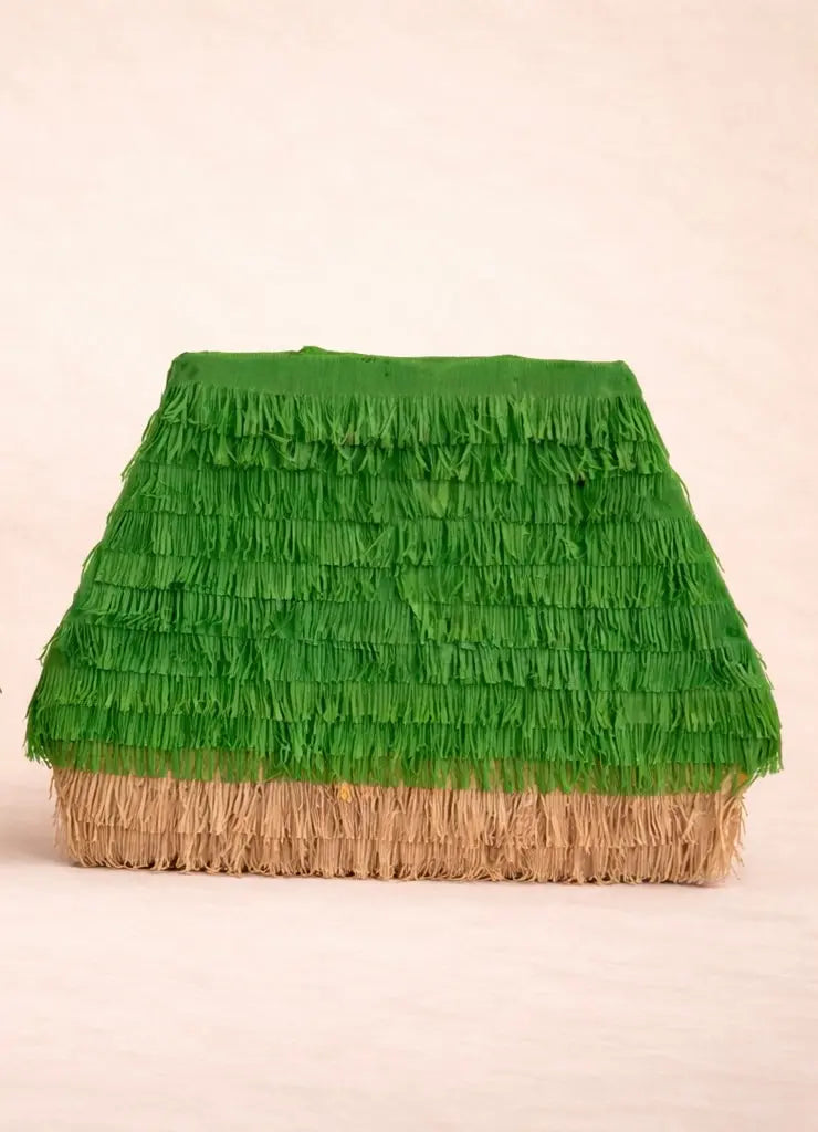 Camping Tent Piñata with Campfire | One Happy Camper Birthday Decor 24"x18"x4" PinataBloom
