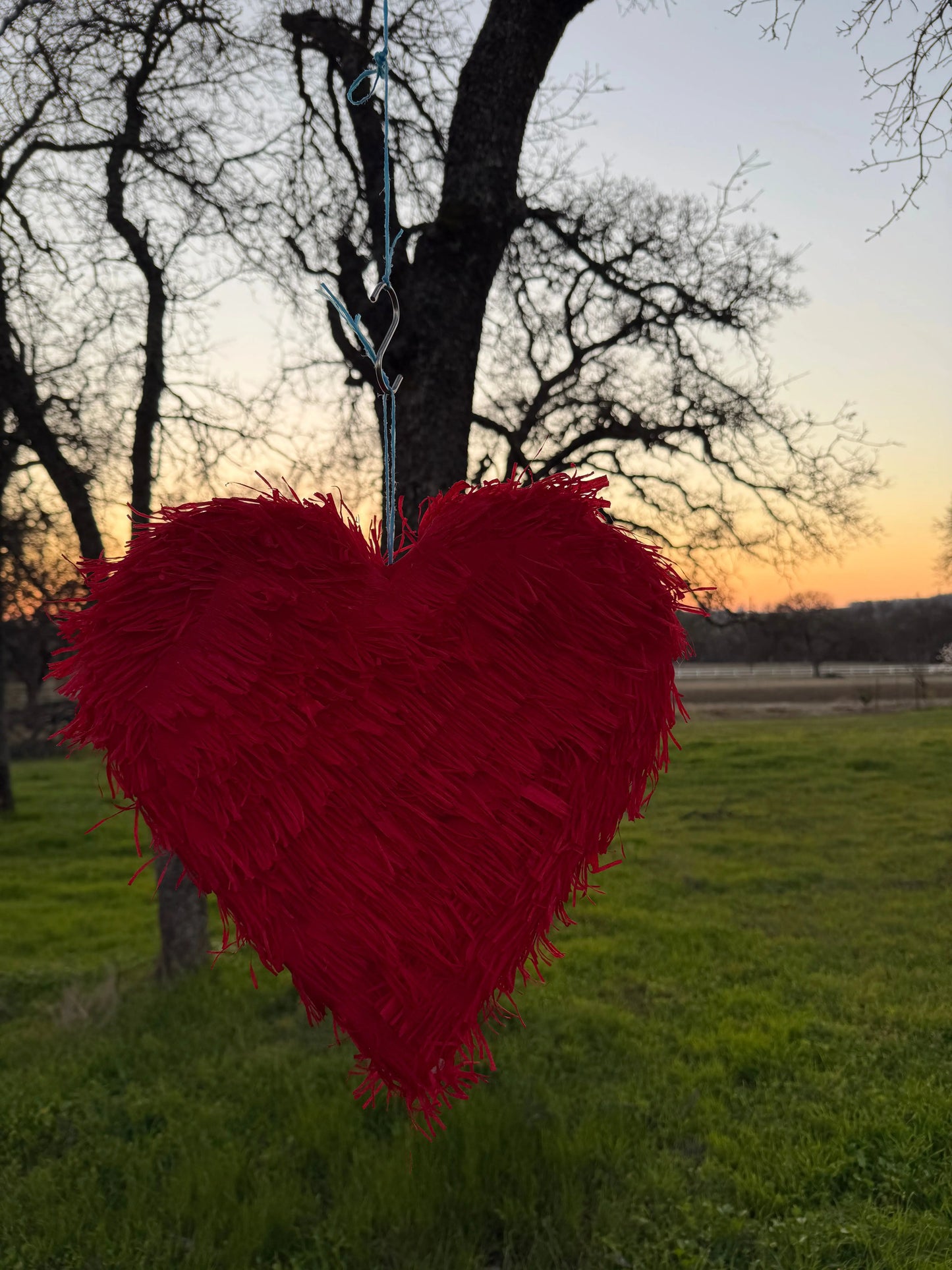 Valentine Heart Piñata | Large Handmade 2D Romantic Party Decoration PinataBloom