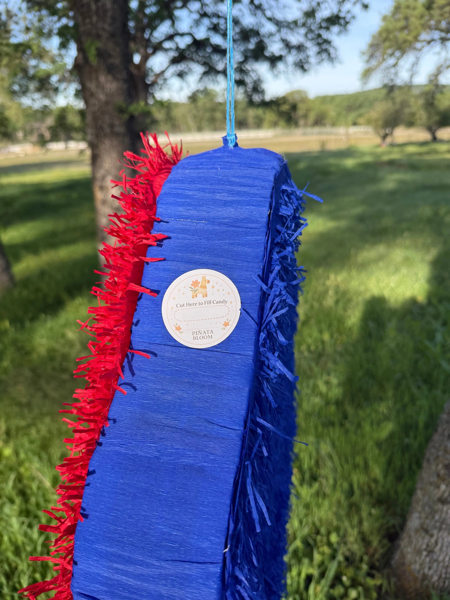 Flying Superhero Inspired Piñata | Large Handmade 2D Party Decoration PinataBloom