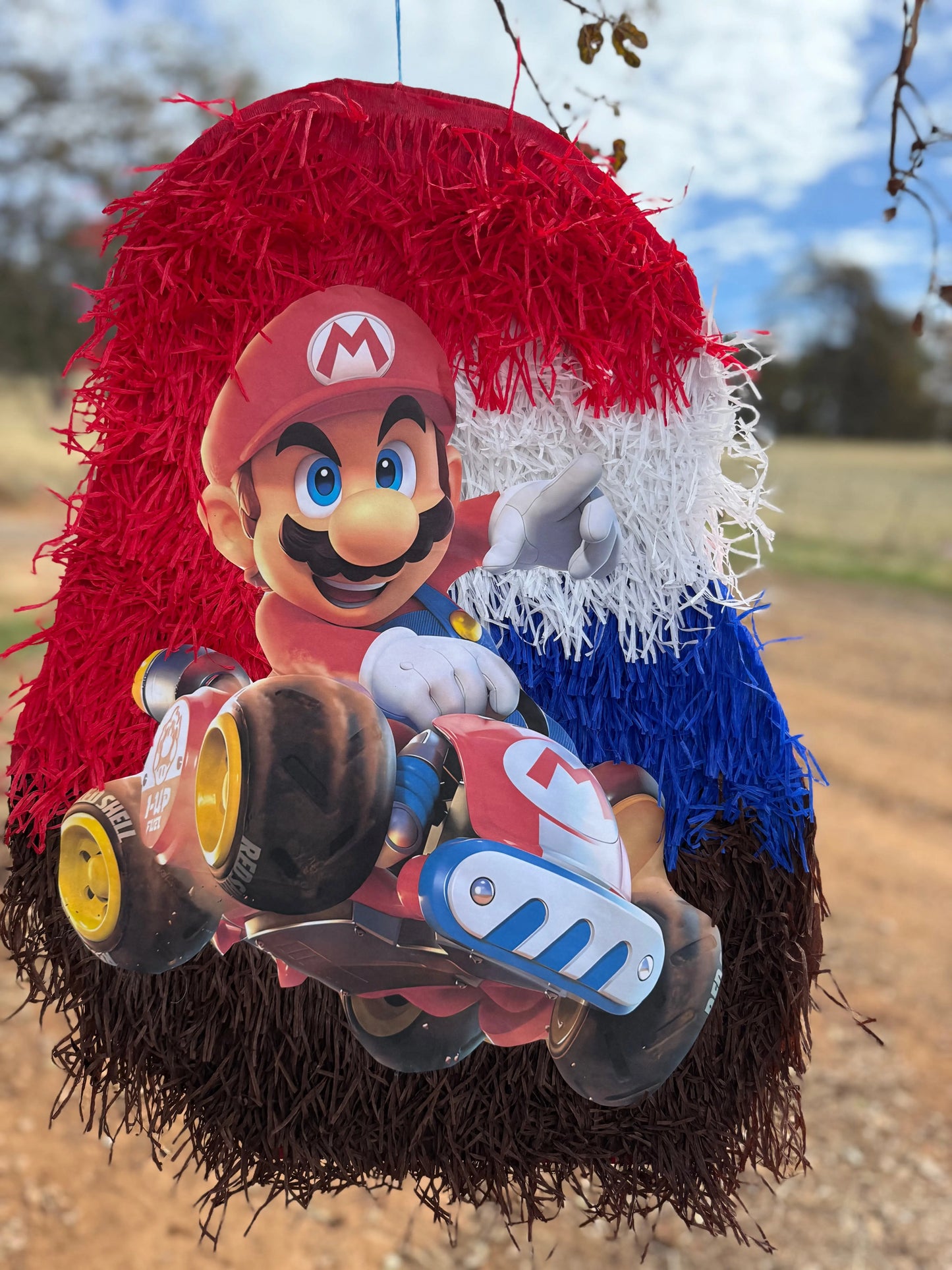 Racing Game Character Piñata 24"x18"x4" | Racing Birthday Party Decor PinataBloom