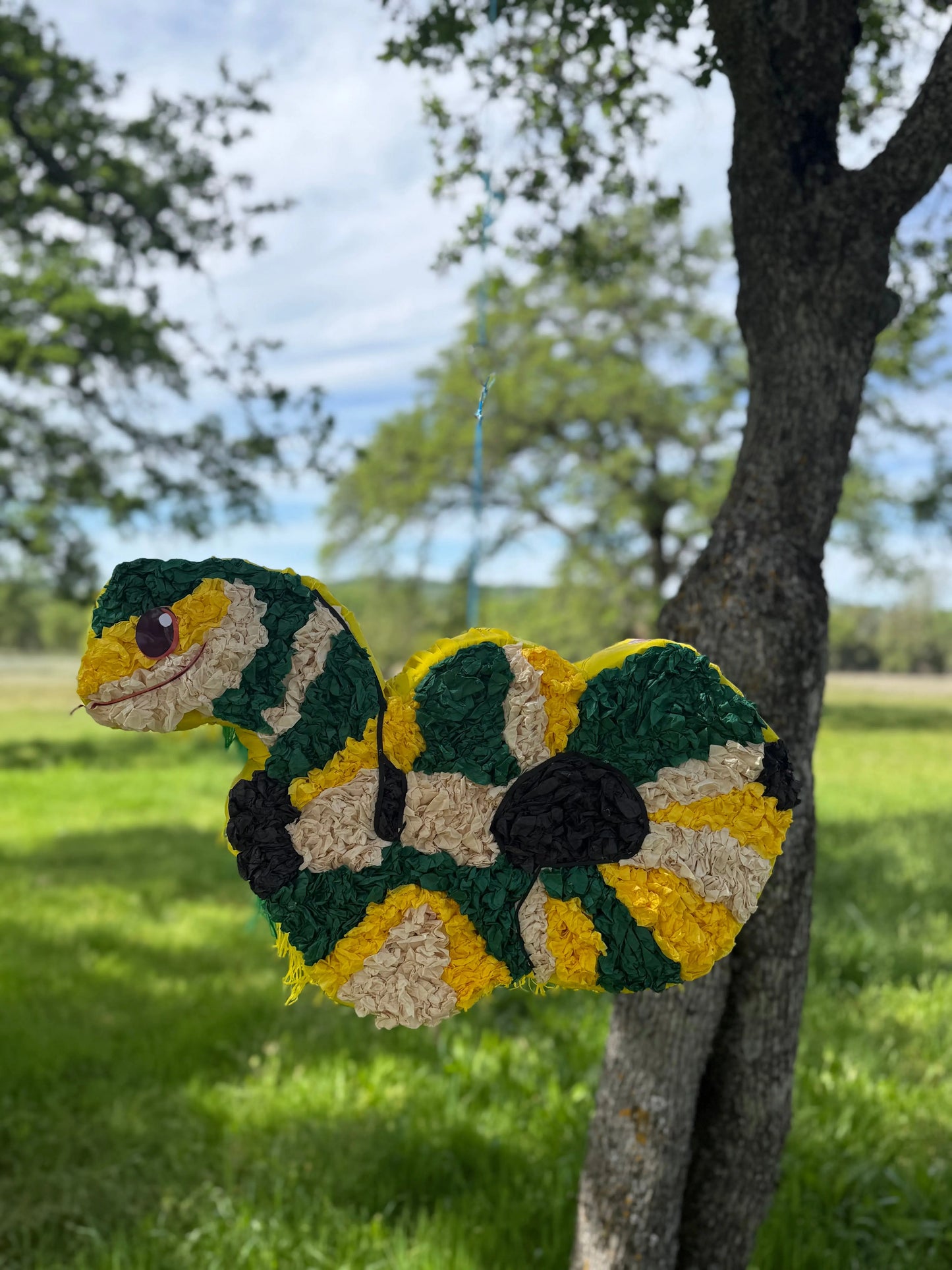 Corn Snake Piñata 24"x18"x4" | Reptile Birthday Party Decor PinataBloom