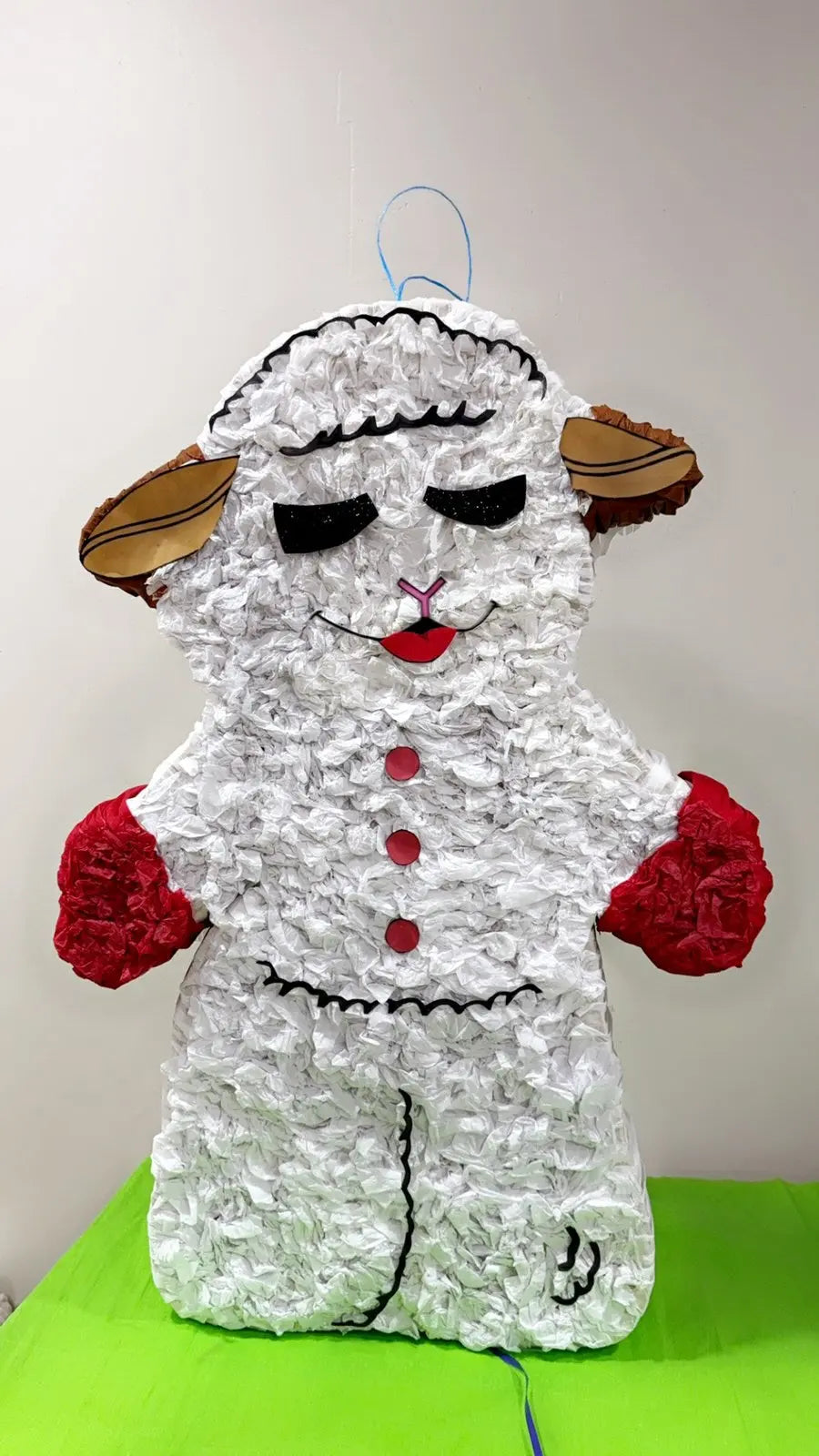 24" Tall Chomp Lamb Piñata | Animal Birthday Party Decor PinataBloom