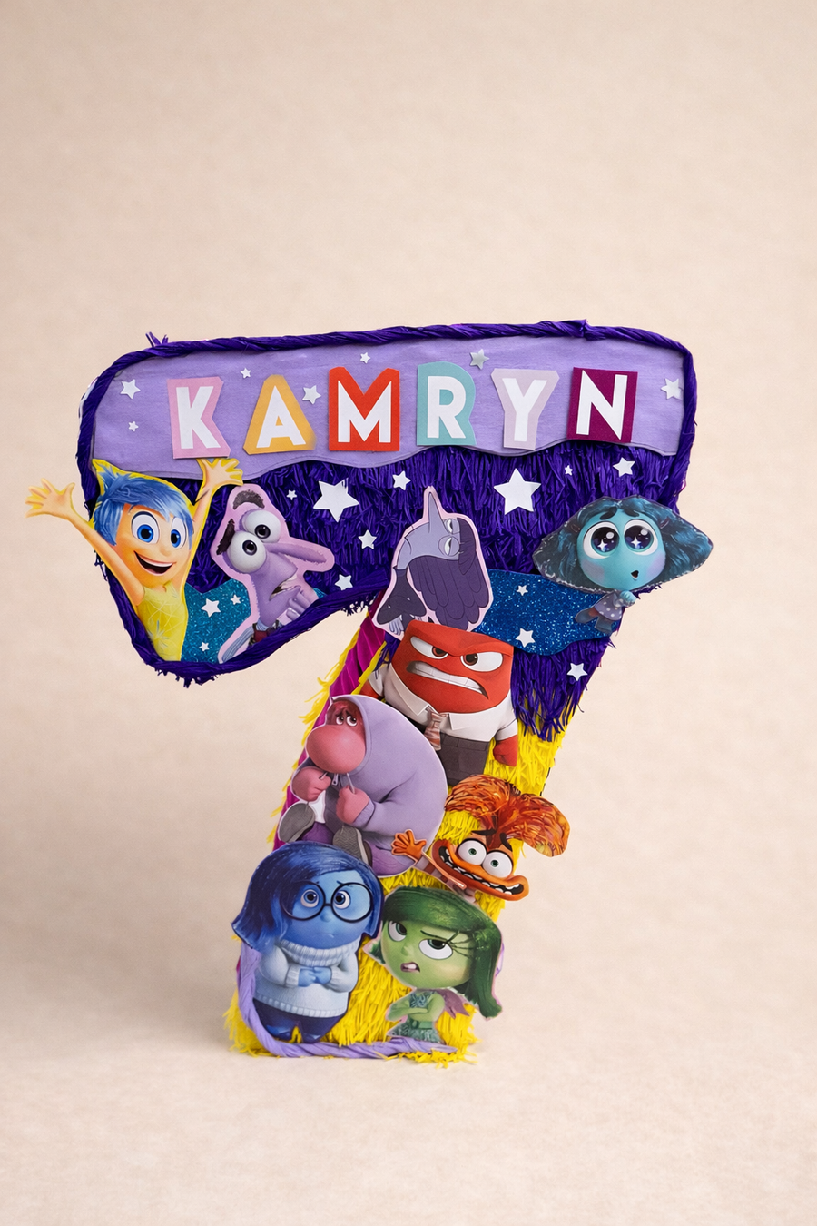 Emotion Characters Piñata – Inspired Birthday Party Decoration