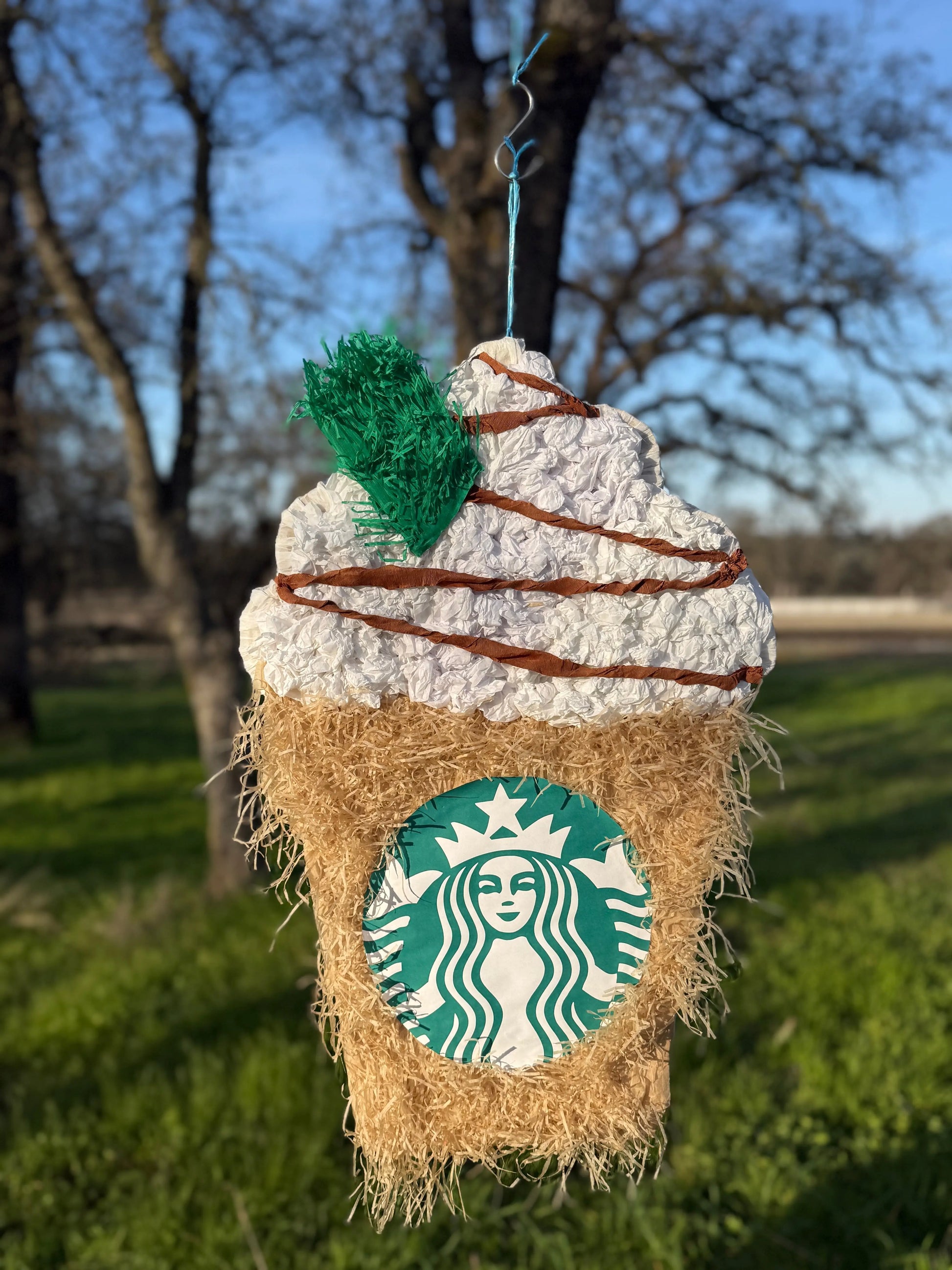 Coffee Shop Inspired Piñata | Large Handmade 2D Party Decoration PinataBloom