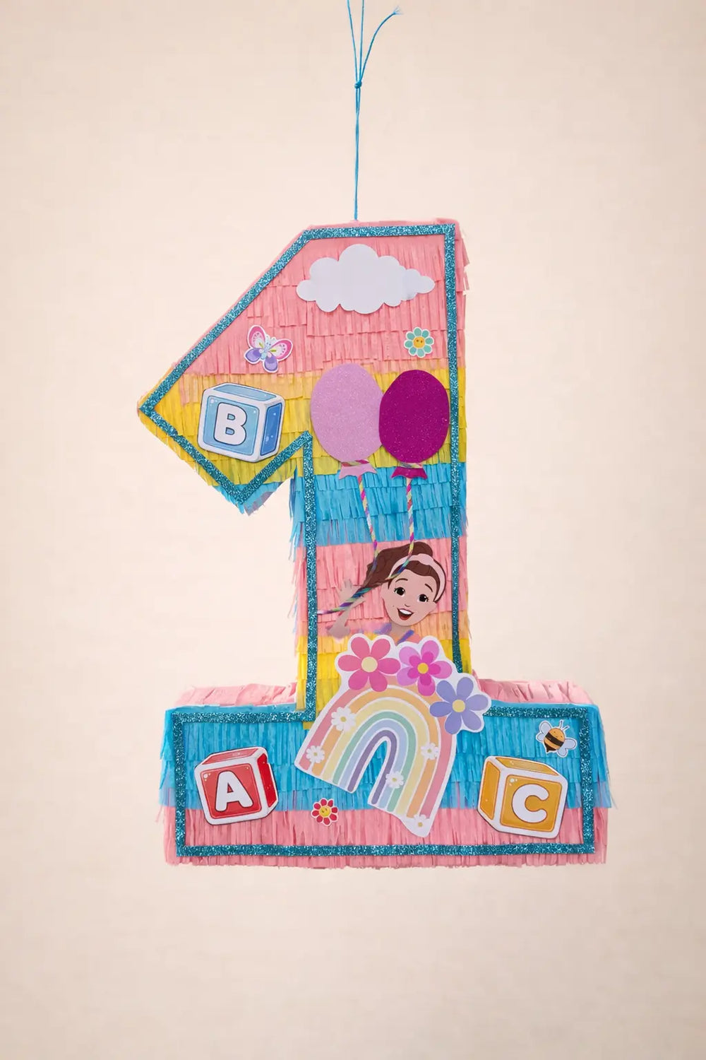 Colorful ABC Number Piñata | Toddler Learning Theme Pinata
