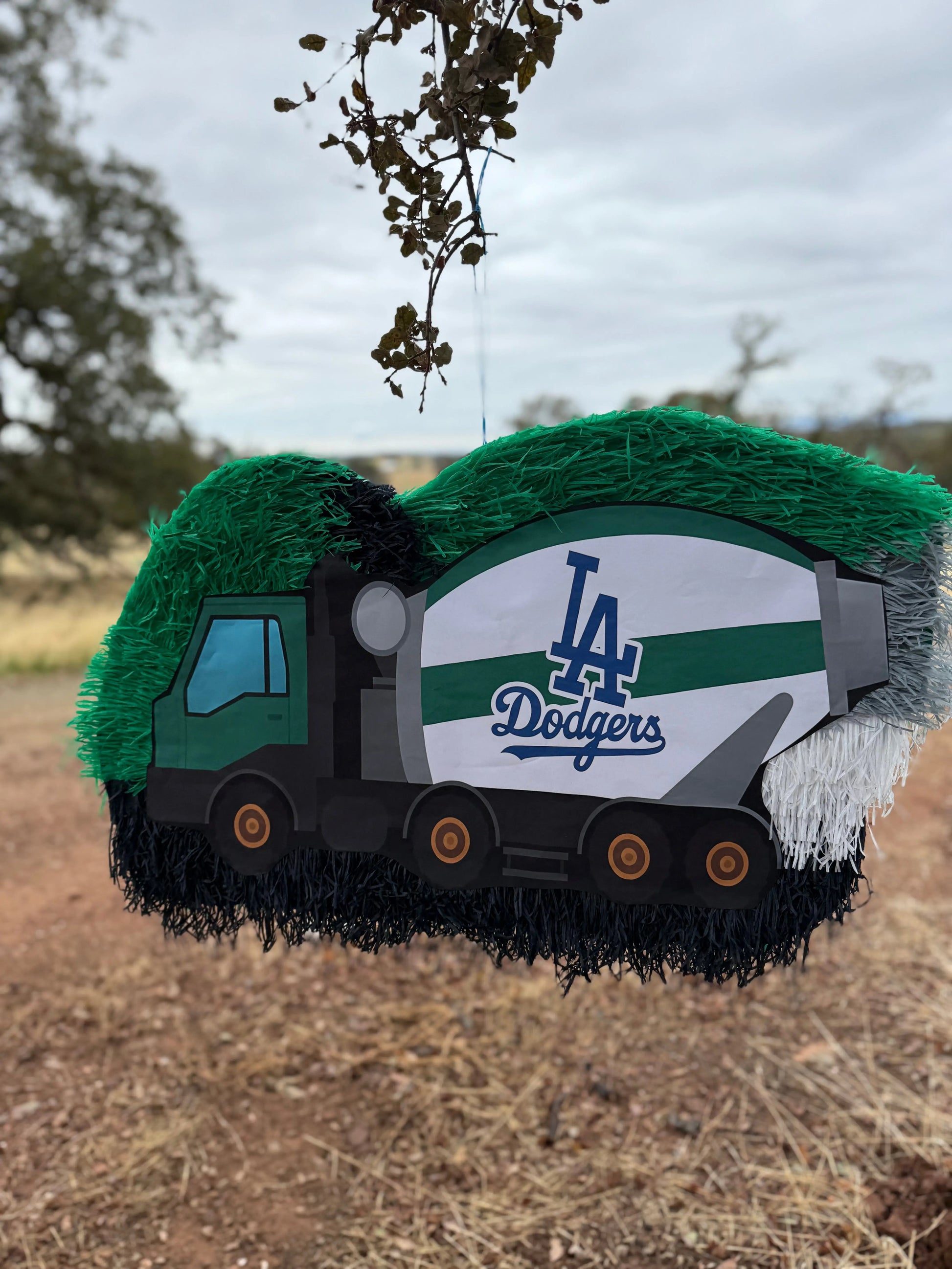Custom theme Cement Truck Pinata 24"x18"x4" PinataBloom
