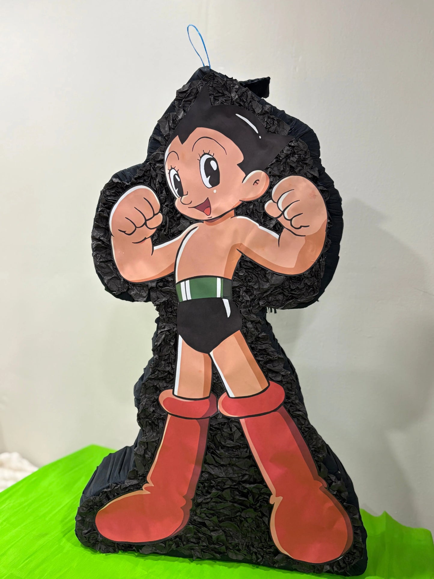 Astro Boy Inspired Piñata for Birthday Party Decorations | Large Handmade 2D Party Piñata PinataBloom
