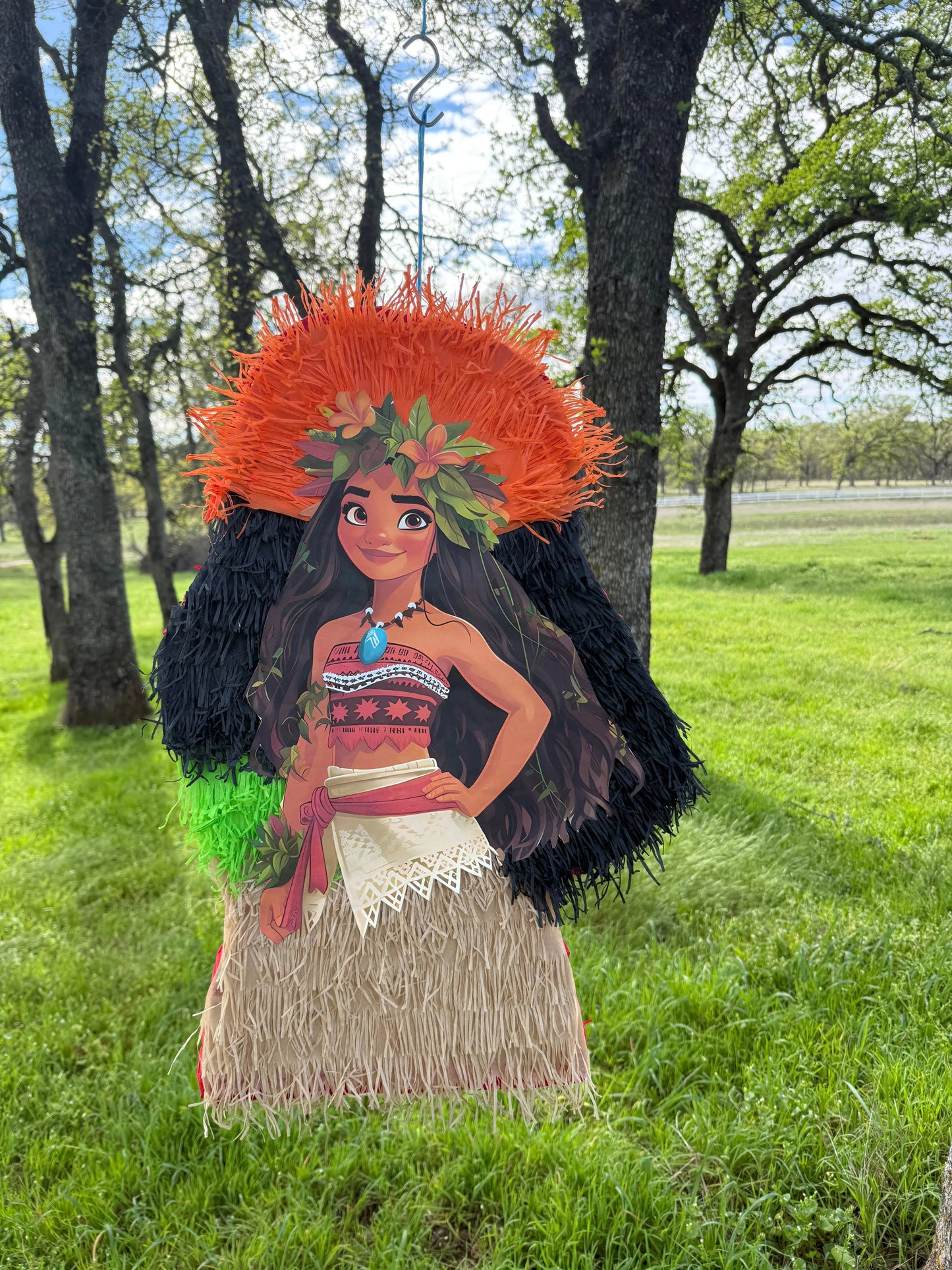 Moana Inspired Piñata for Birthday Party Decorations | Large Handmade 2D Party Piñata (Copy) PinataBloom