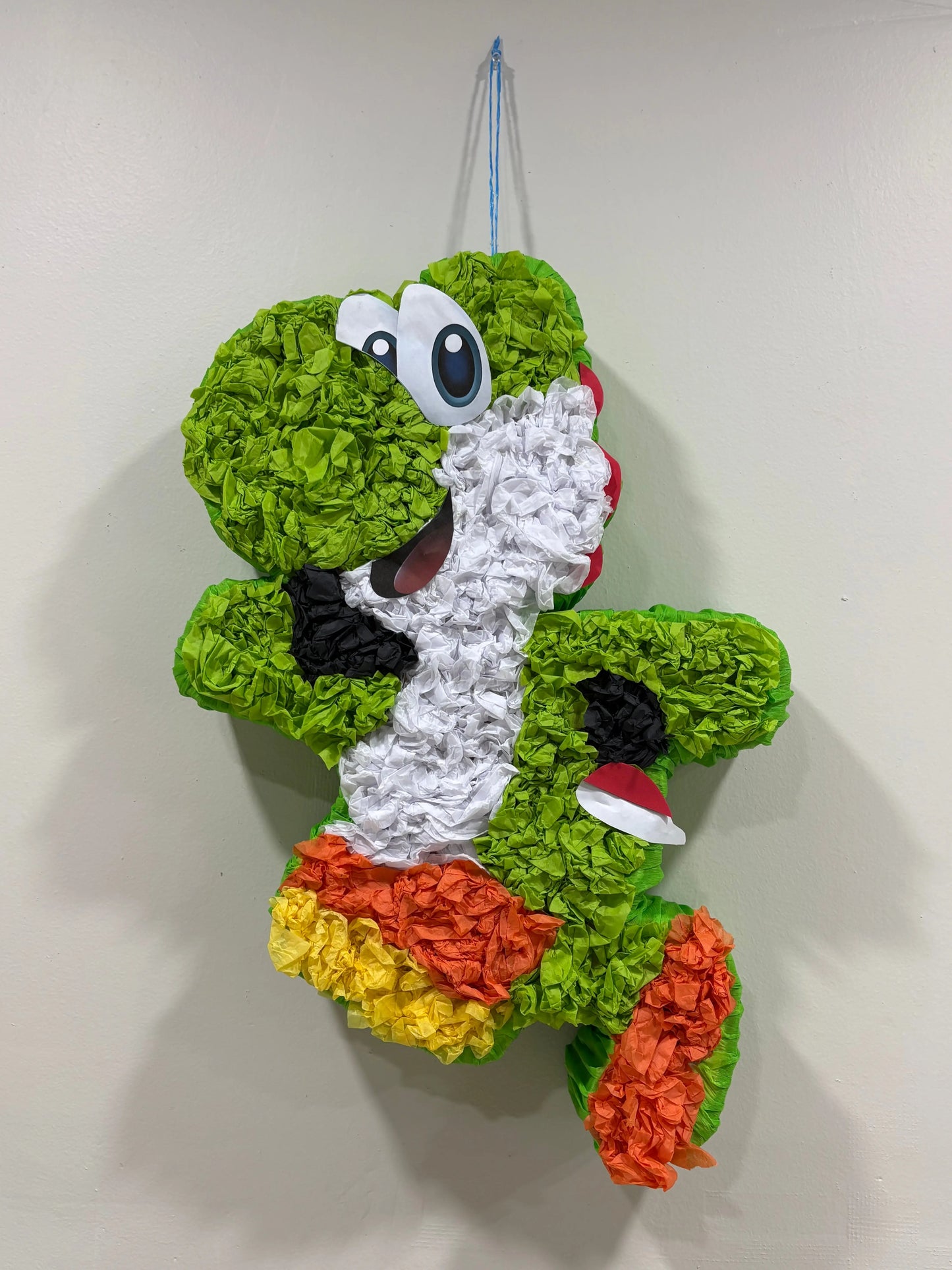 Green Dinosaur Character Piñata 22"x16"x4" | Gaming Birthday Party Decor PinataBloom