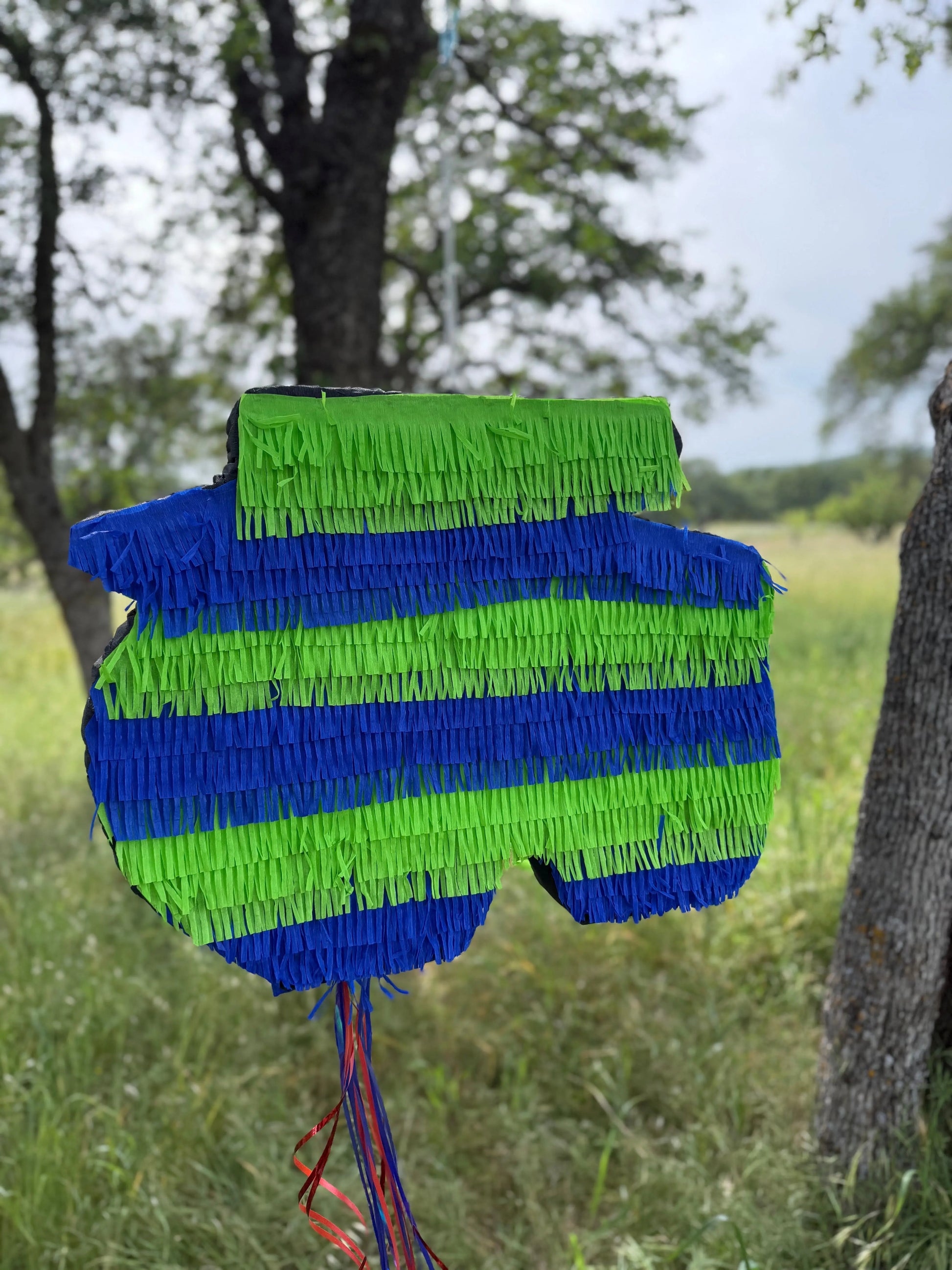 Handmade Dirt Bike Piñata | Motorcycle Birthday Party Decor 24"x18"x4" & 30"x20"x4" PinataBloom