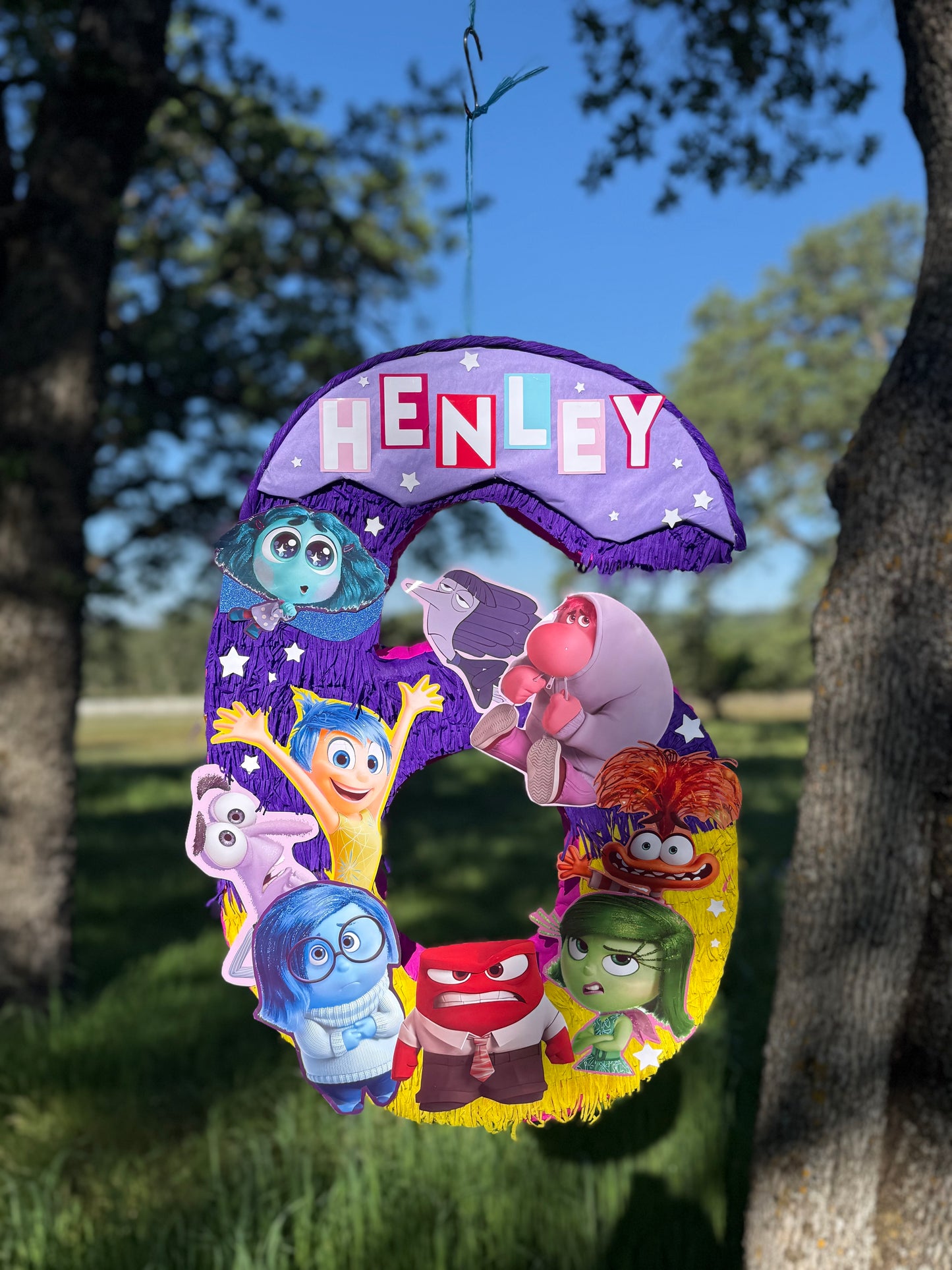 Emotion Characters Piñata – Inspired Birthday Party Decoration