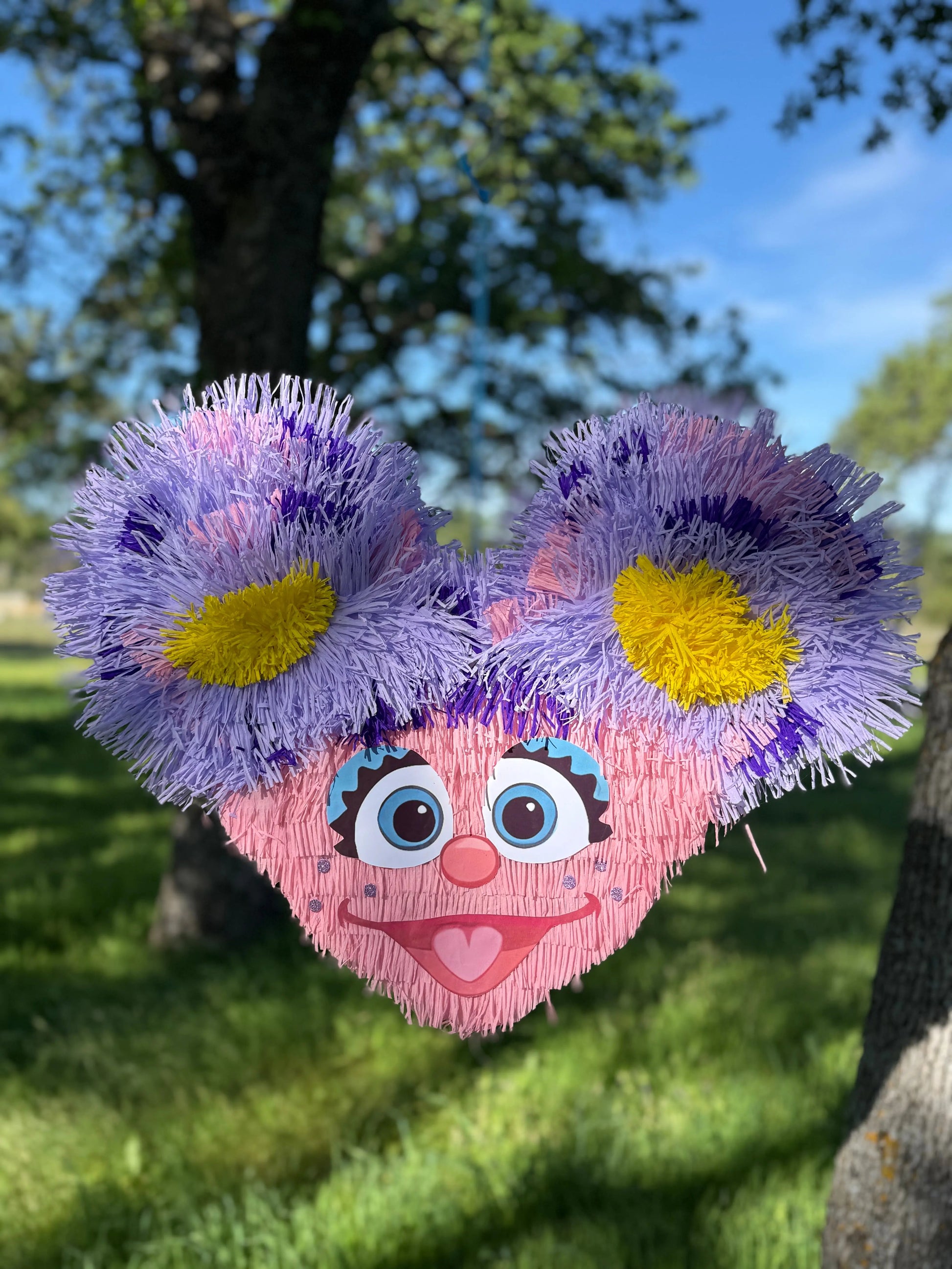 Pink Fairy Character Inspired Piñata | Large Handmade 2D Party Decoration PinataBloom