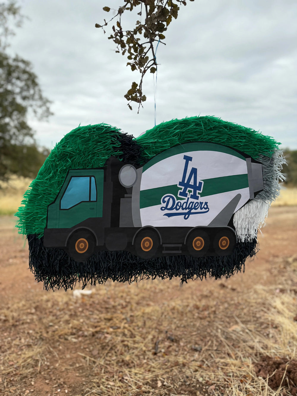 Custom theme Cement Truck Pinata 24"x18"x4"