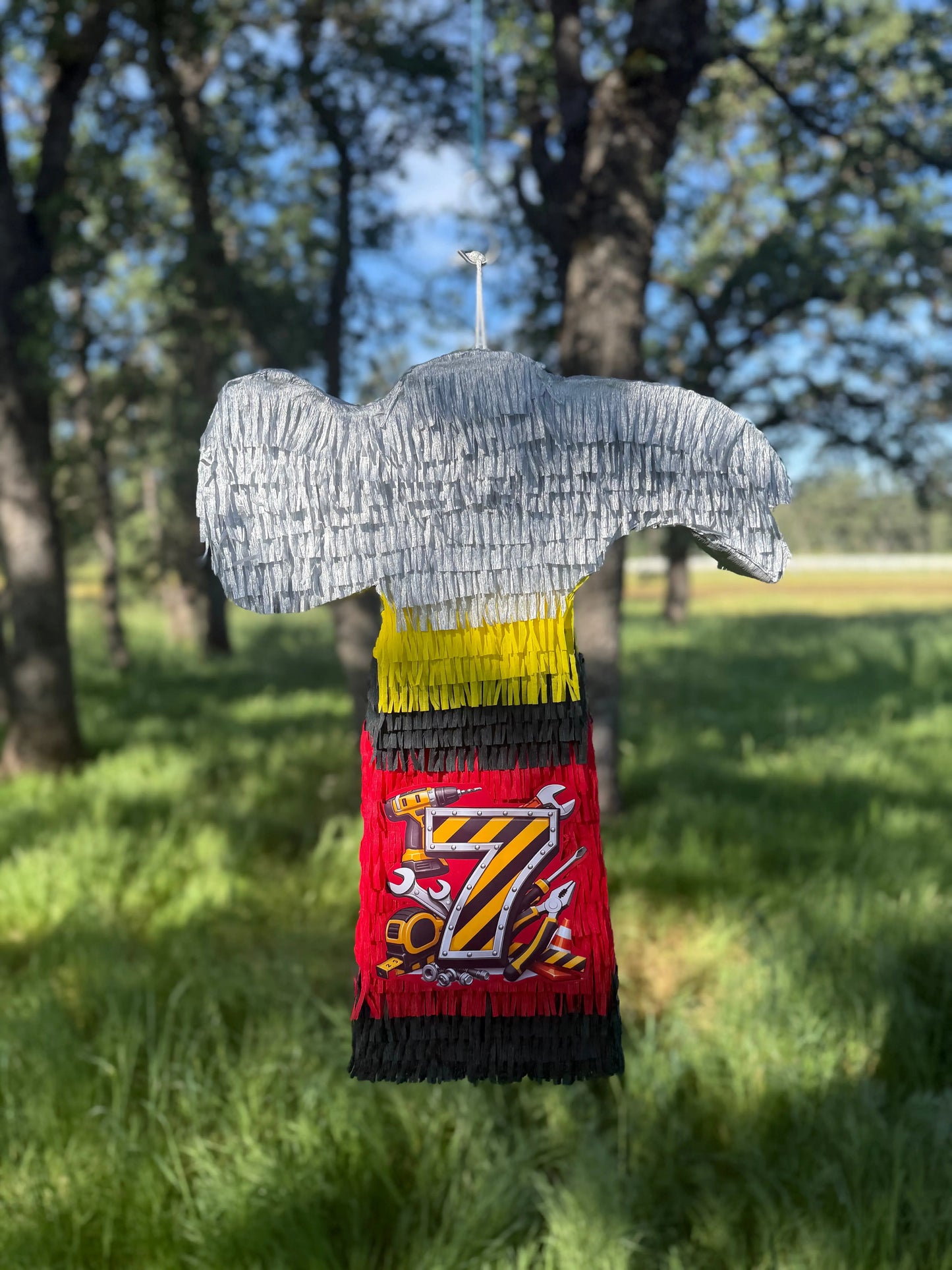 Hammer Pinata 24"x18"x4" | Construction Birthday Party Decor PinataBloom