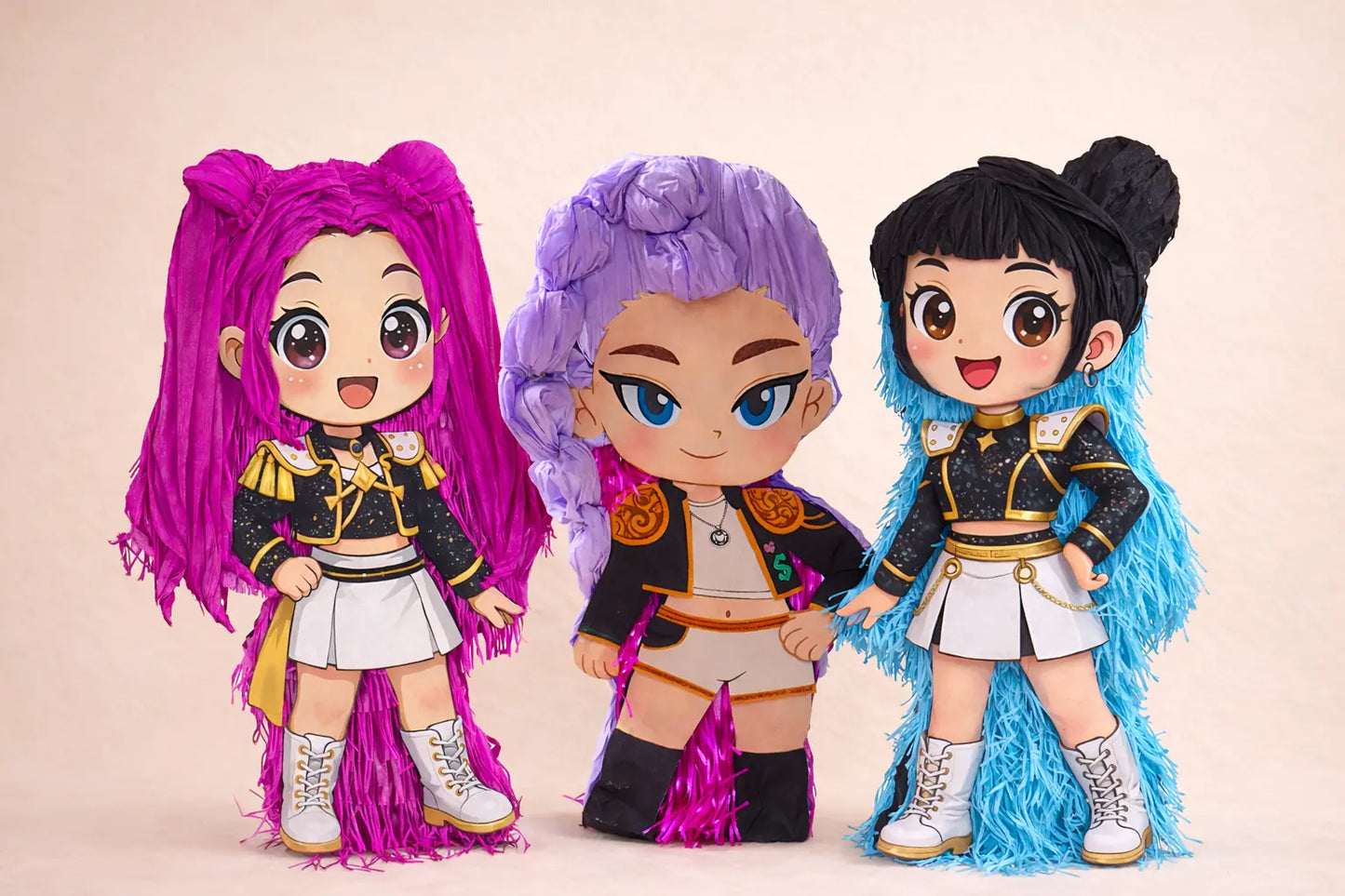 K-Pop Rumi Idol Character LARGE Piñata 24" Tall | Music Birthday Party Decor PinataBloom