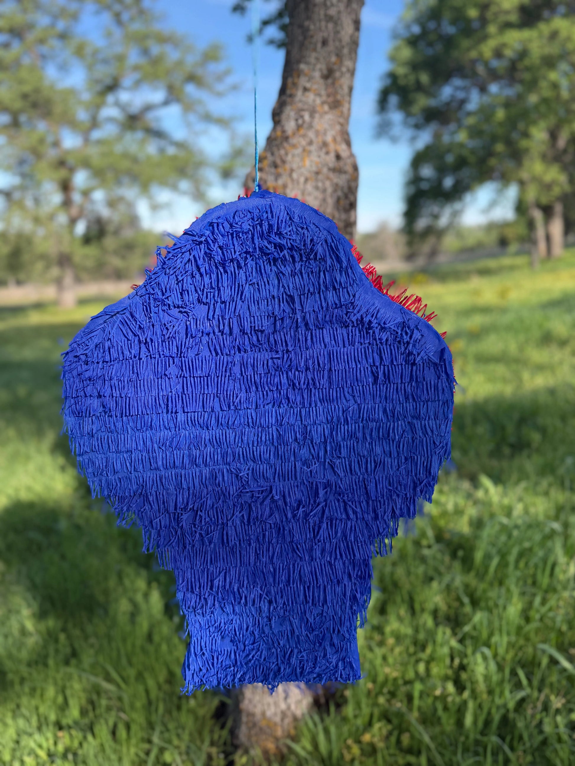 Flying Superhero Inspired Piñata | Large Handmade 2D Party Decoration PinataBloom