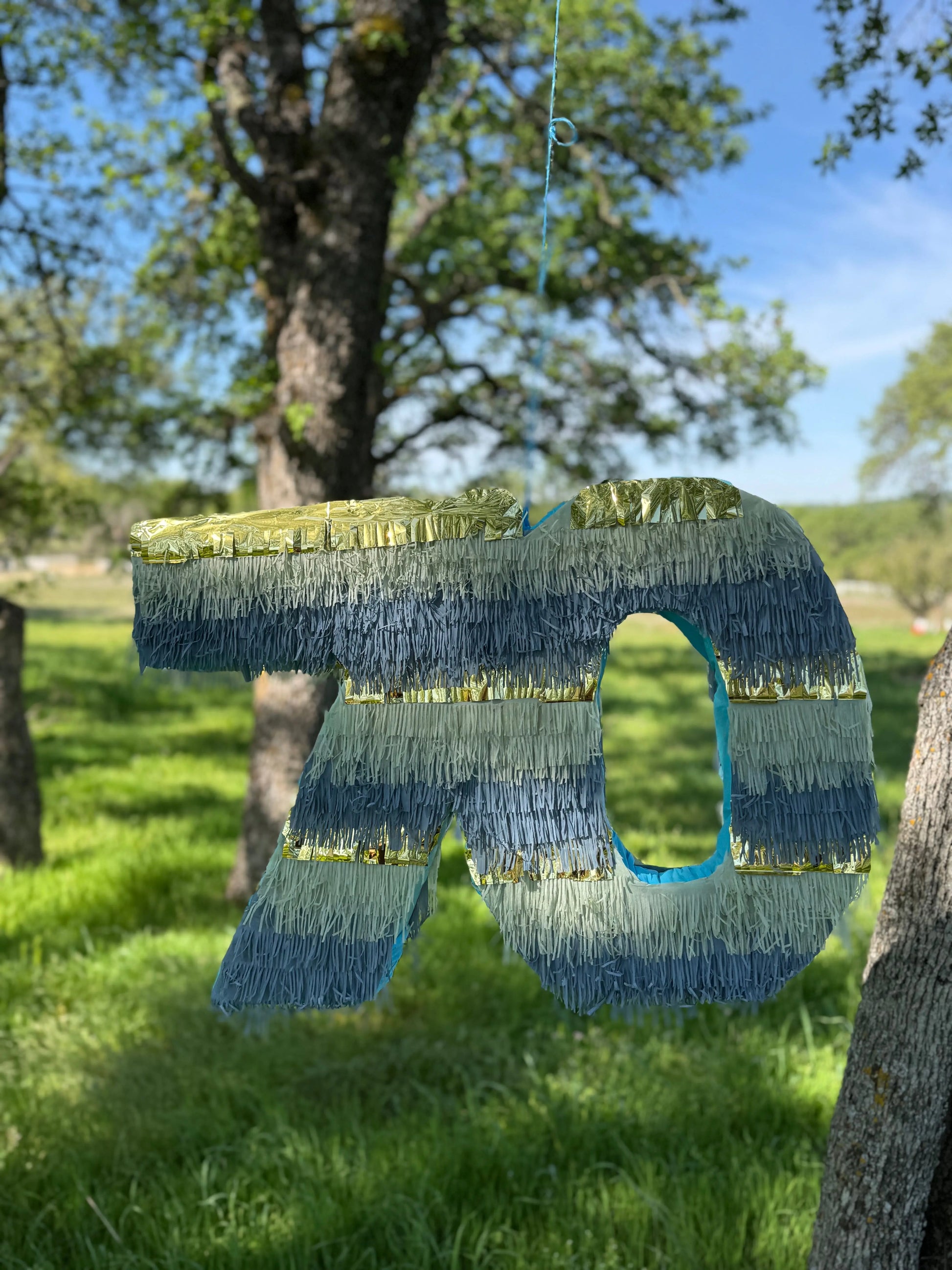 Custom Two Digit Number Piñata | Large Handmade 2D Birthday Party Decoration PinataBloom
