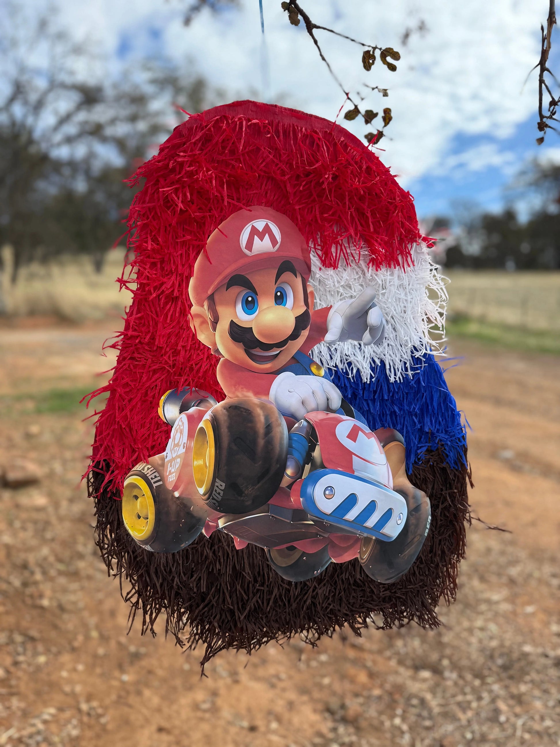 Racing Game Character Piñata 24"x18"x4" | Racing Birthday Party Decor PinataBloom