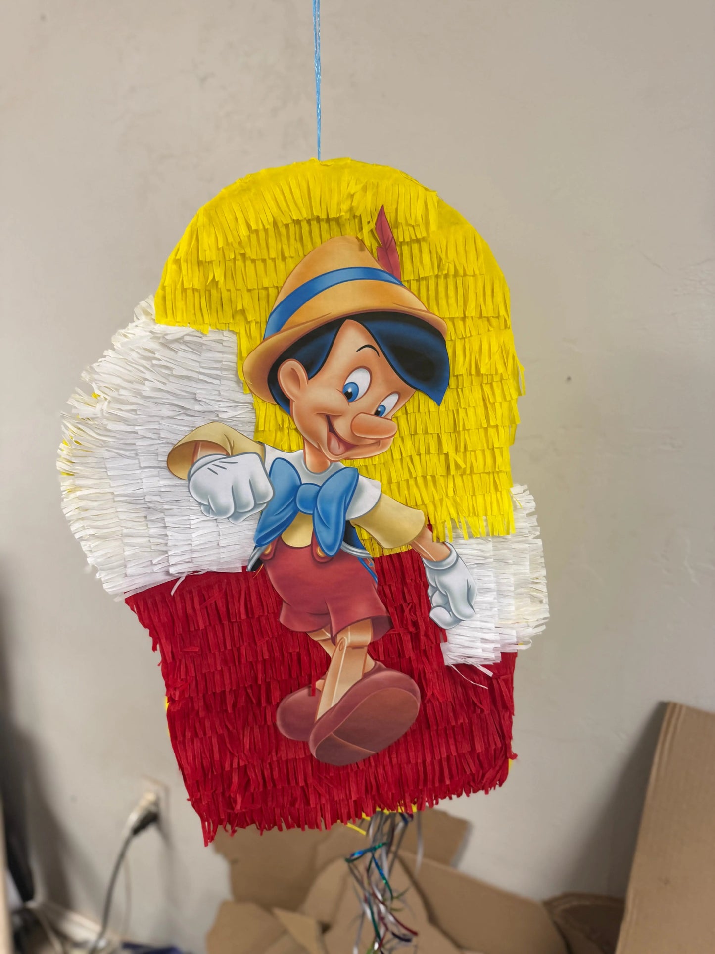 Wooden Puppet Boy Inspired Piñata PinataBloom
