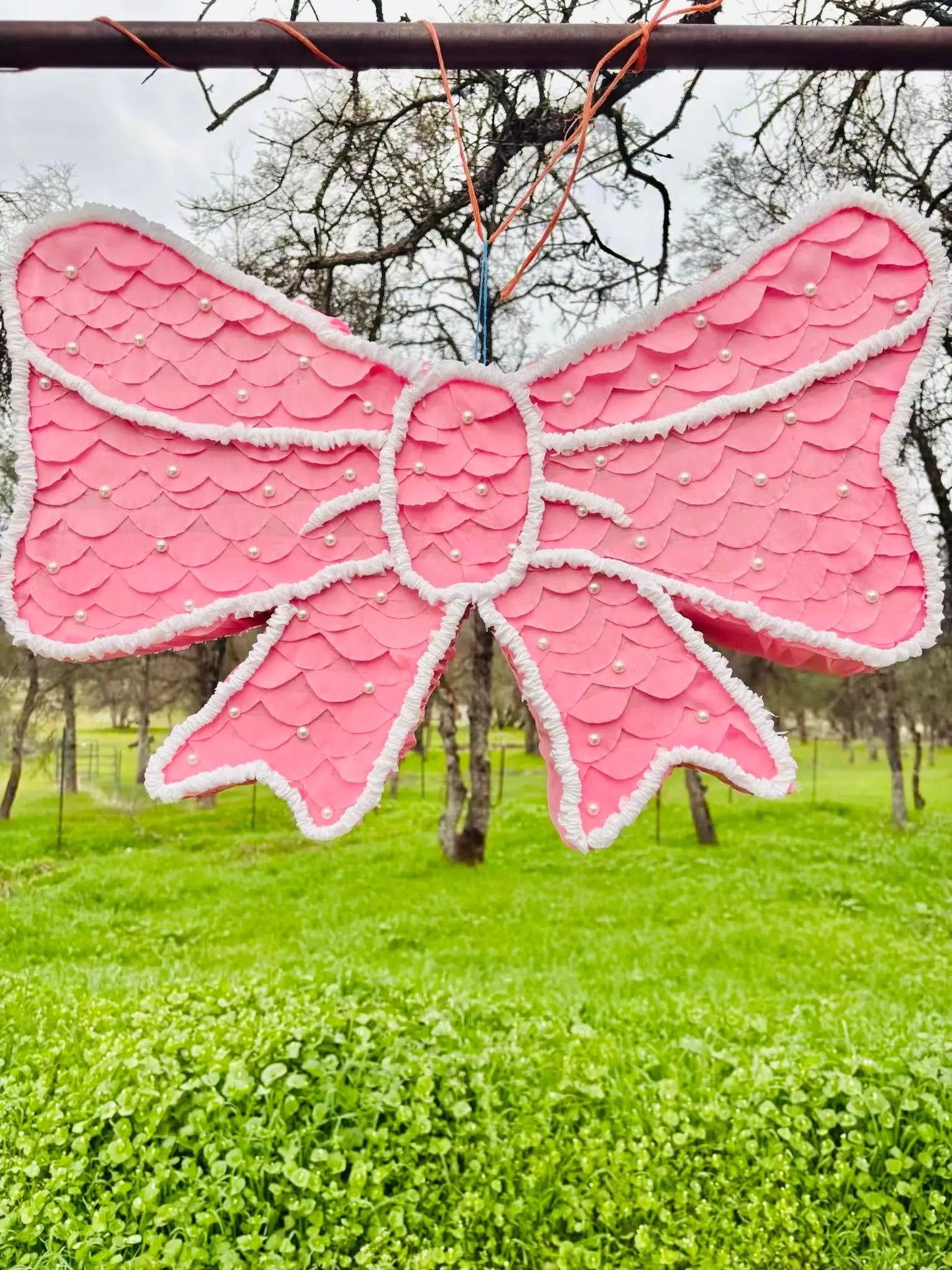 Elegant Bow Piñata | Large Handmade 2D Party Decoration PinataBloom