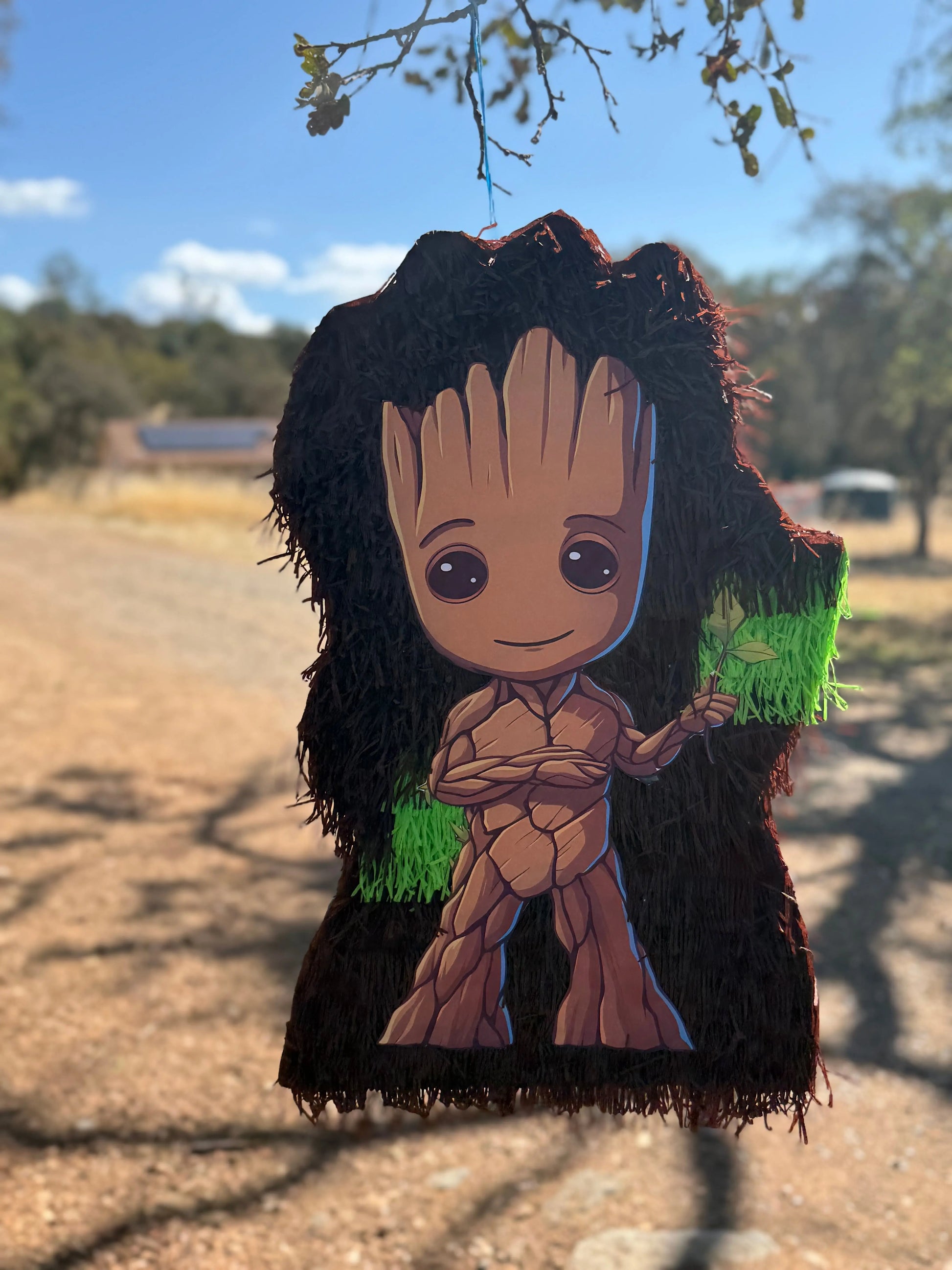Tree Guardian Inspired Piñata for Birthday Party Decorations | Large Handmade 2D Party Piñata PinataBloom