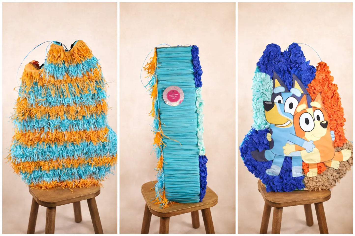 Bluey and Bingo Pinata 24"x18"x4" PinataBloom