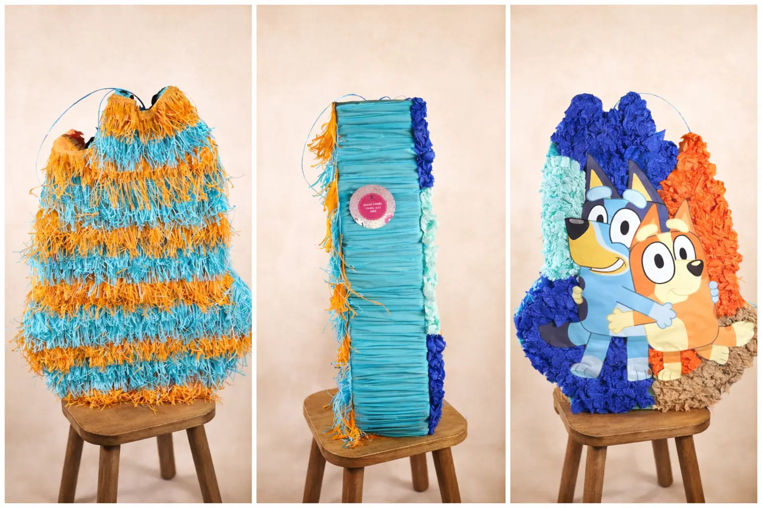 Bluey and Bingo Pinata 24"x18"x4" PinataBloom