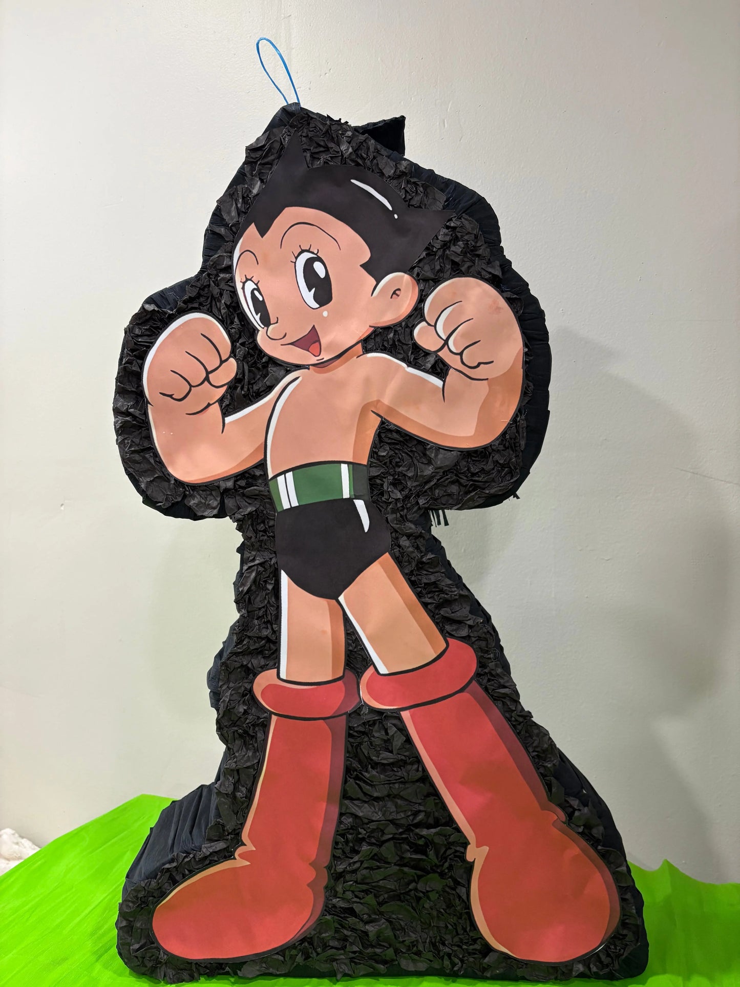Astro Boy Inspired Piñata for Birthday Party Decorations | Large Handmade 2D Party Piñata PinataBloom
