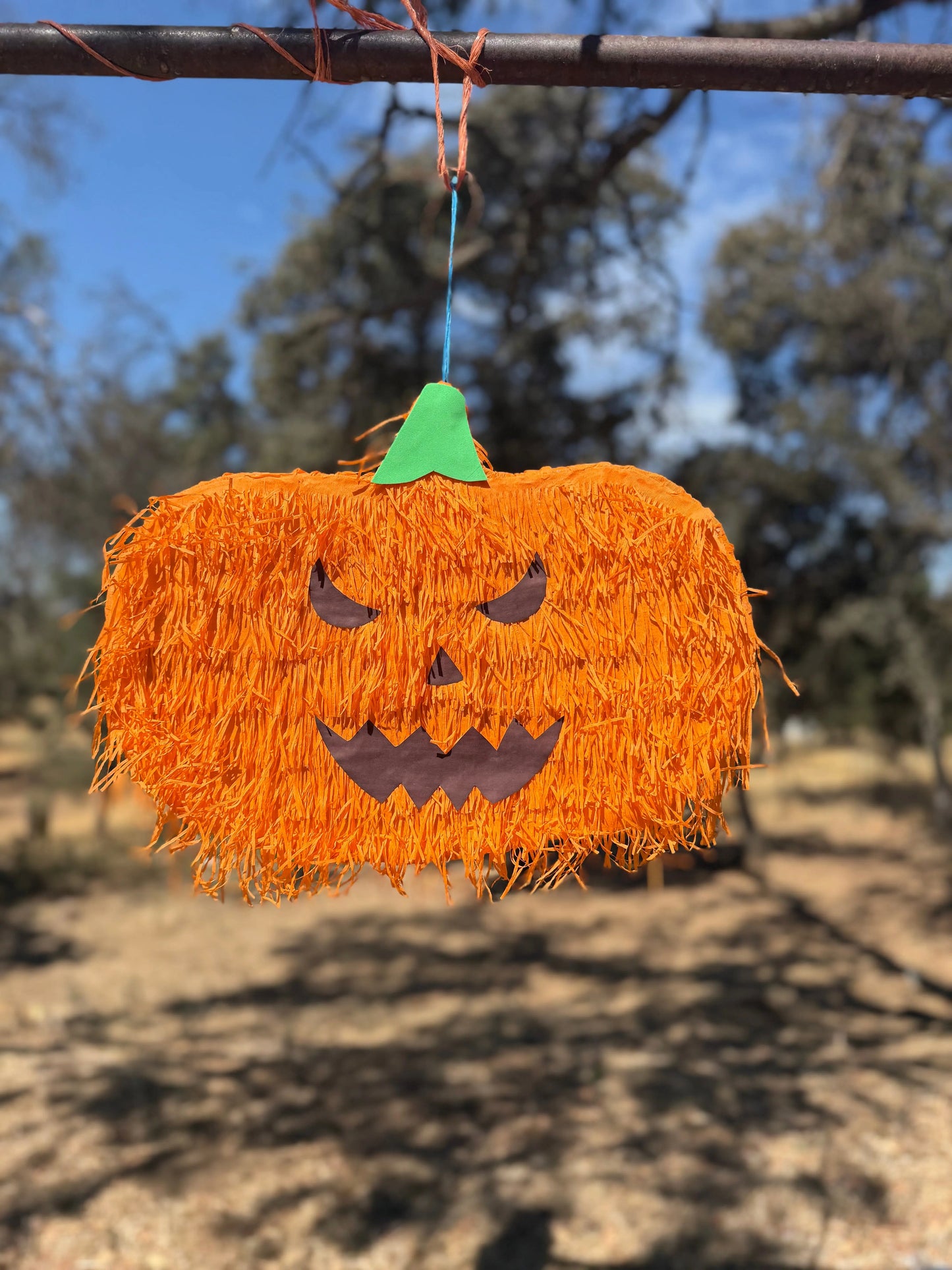Halloween Pumpkin Piñata for Party Decorations | Large Handmade 2D Spooky Party Piñata PinataBloom