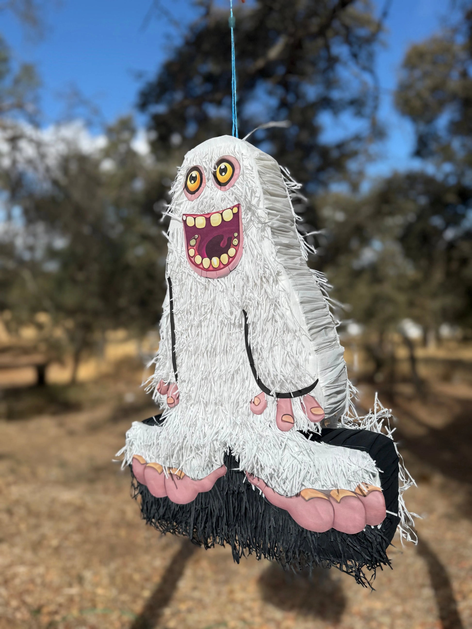Mammott Inspired Piñata for Birthday Party Decorations | Large Handmade 2D Party Piñata PinataBloom