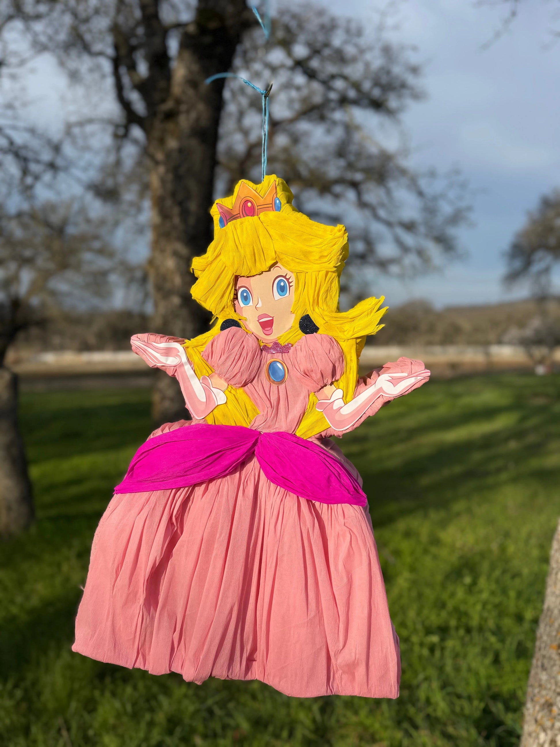Pink Princess Video Game Piñata | Handmade Large Party Decor PinataBloom